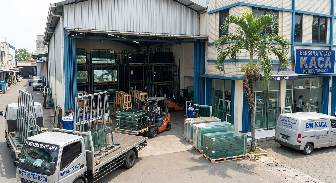 Warehouse PT Bersama Wijaya Kaca